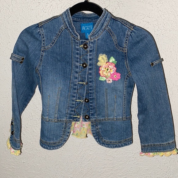 Children’s Place Kids Jeans Jacket - Picture 1 of 6